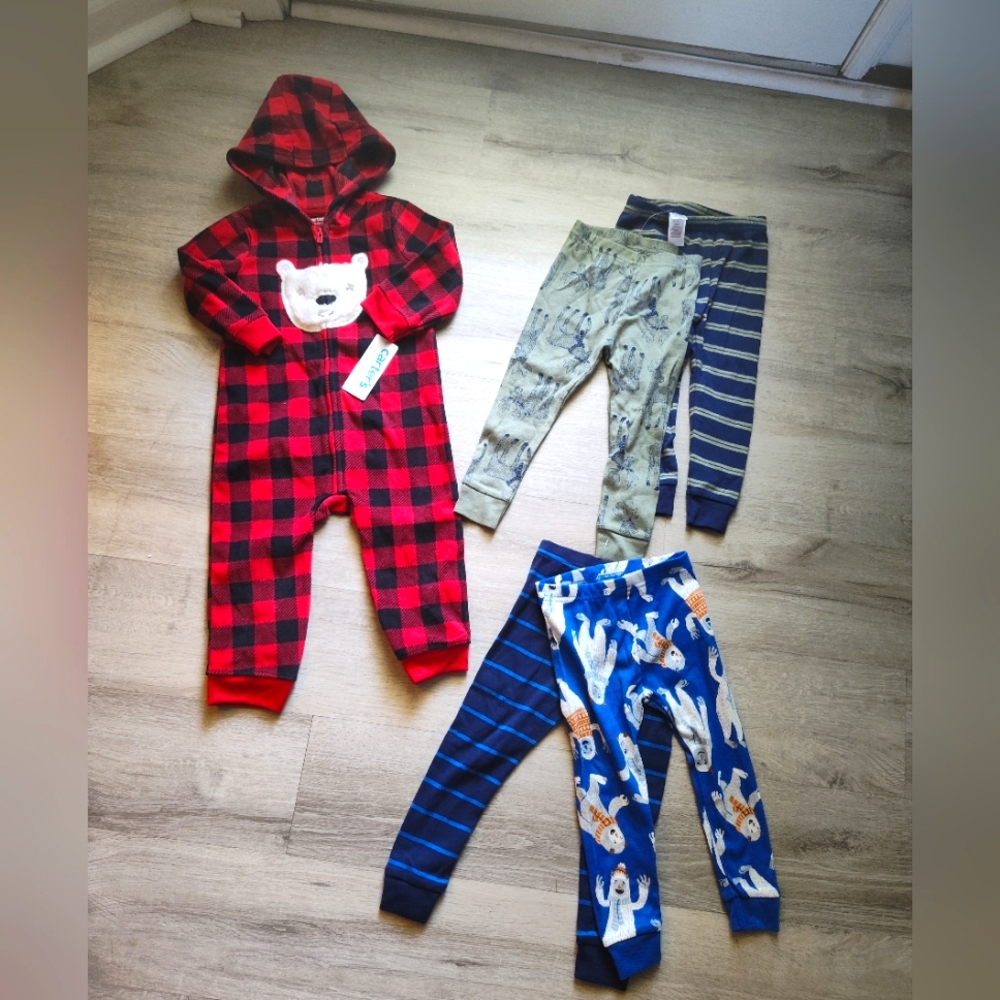 Carter's Just One You Pajama Size 18 Months Lot NEW